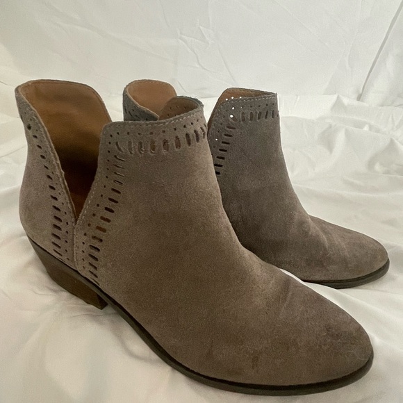 Gray Lucky Brand booties - Picture 1 of 3